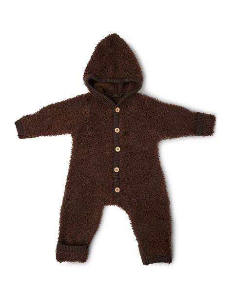 Smallstuff Heldragt, bouclé uld, brun
