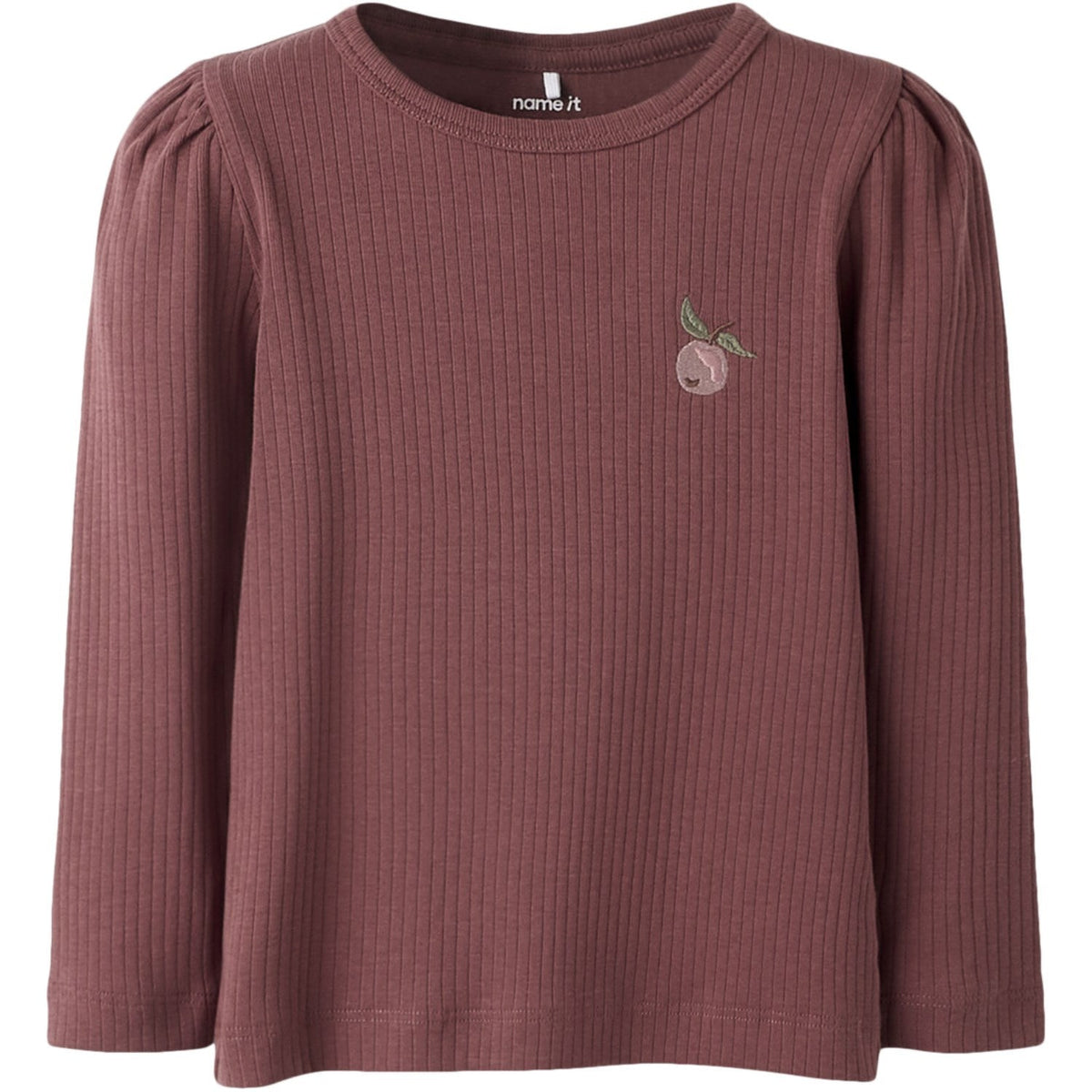 Name It Rose Brown Nmfolika Ls Xsl Top