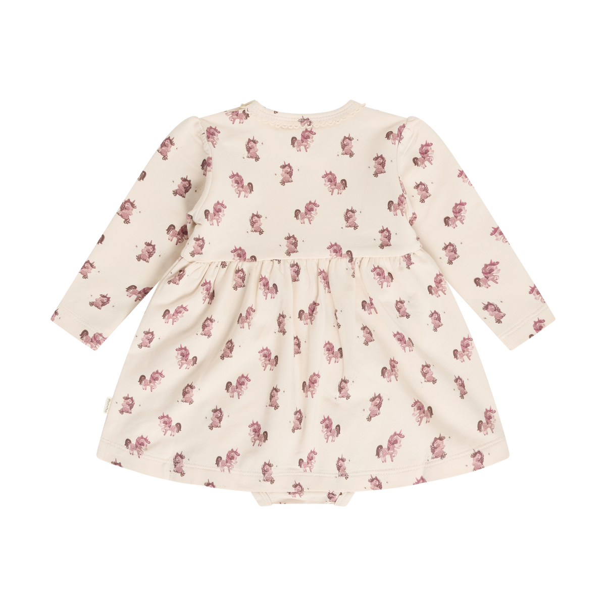 Body Dress LS AOP Sweat - Pink Tint