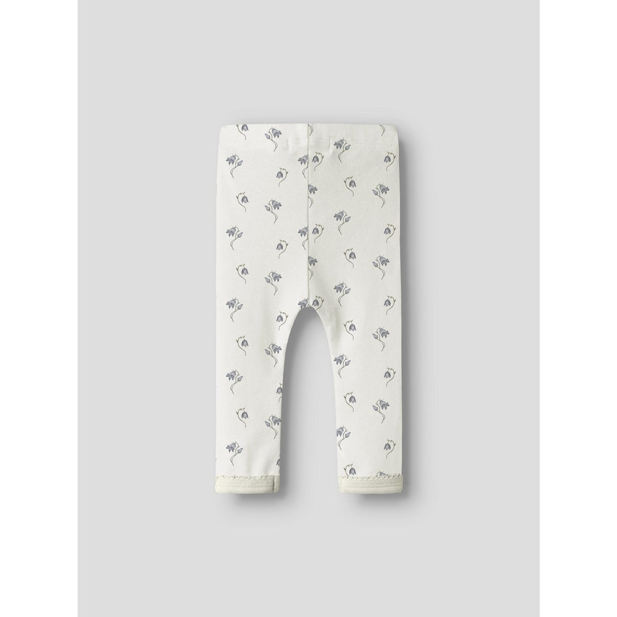 Lil'Atelier Coconut Milk Bell Flower Nbfgayo Sag Slim Leggings Lil