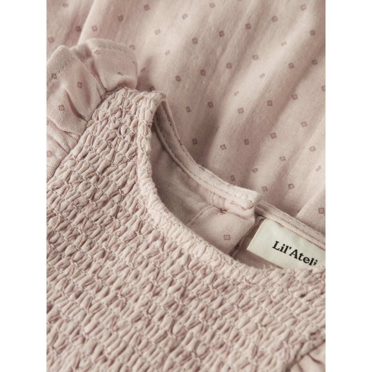 Lil'Atelier Peach Whip Nbfdembe Ls Loose Body Kjole Lil