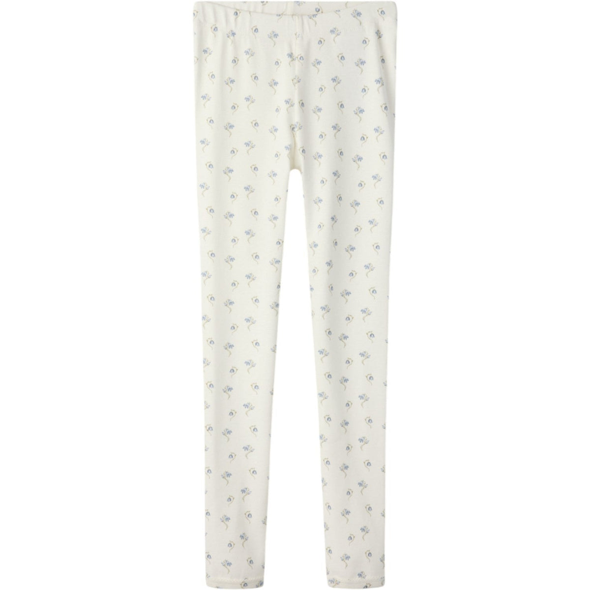 Lil'Atelier Coconut Milk Bell Flower Nmfgayo Sag Slim Leggings Lil