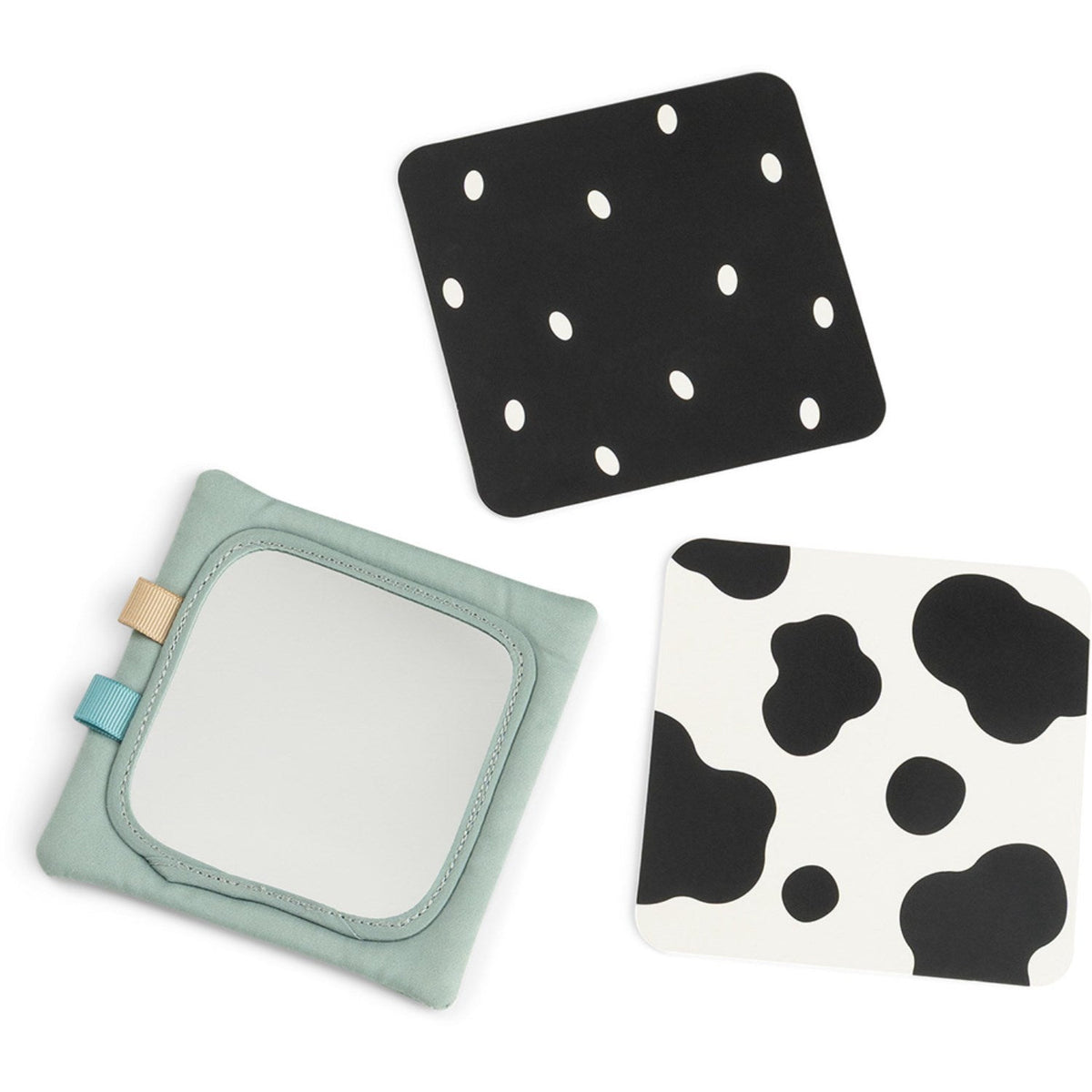 DonebyDeer Tiny Farm Green Baby Kontrastkortholder