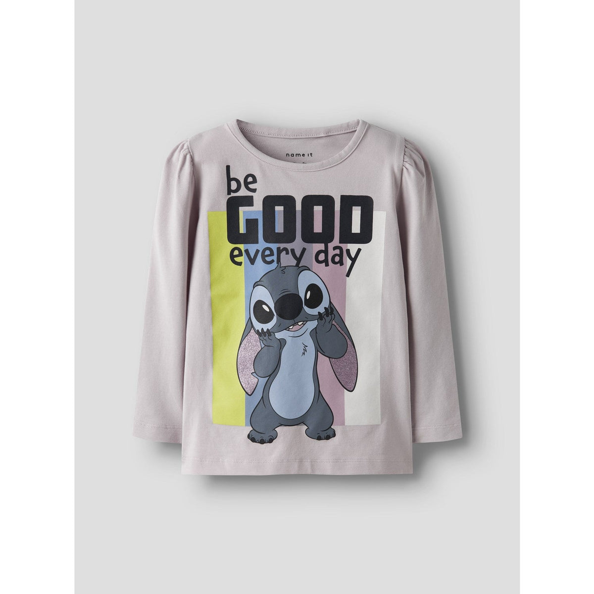 Name It Lilac Marble Nmfdiana Stitch Ls Top Box Noos Wdi