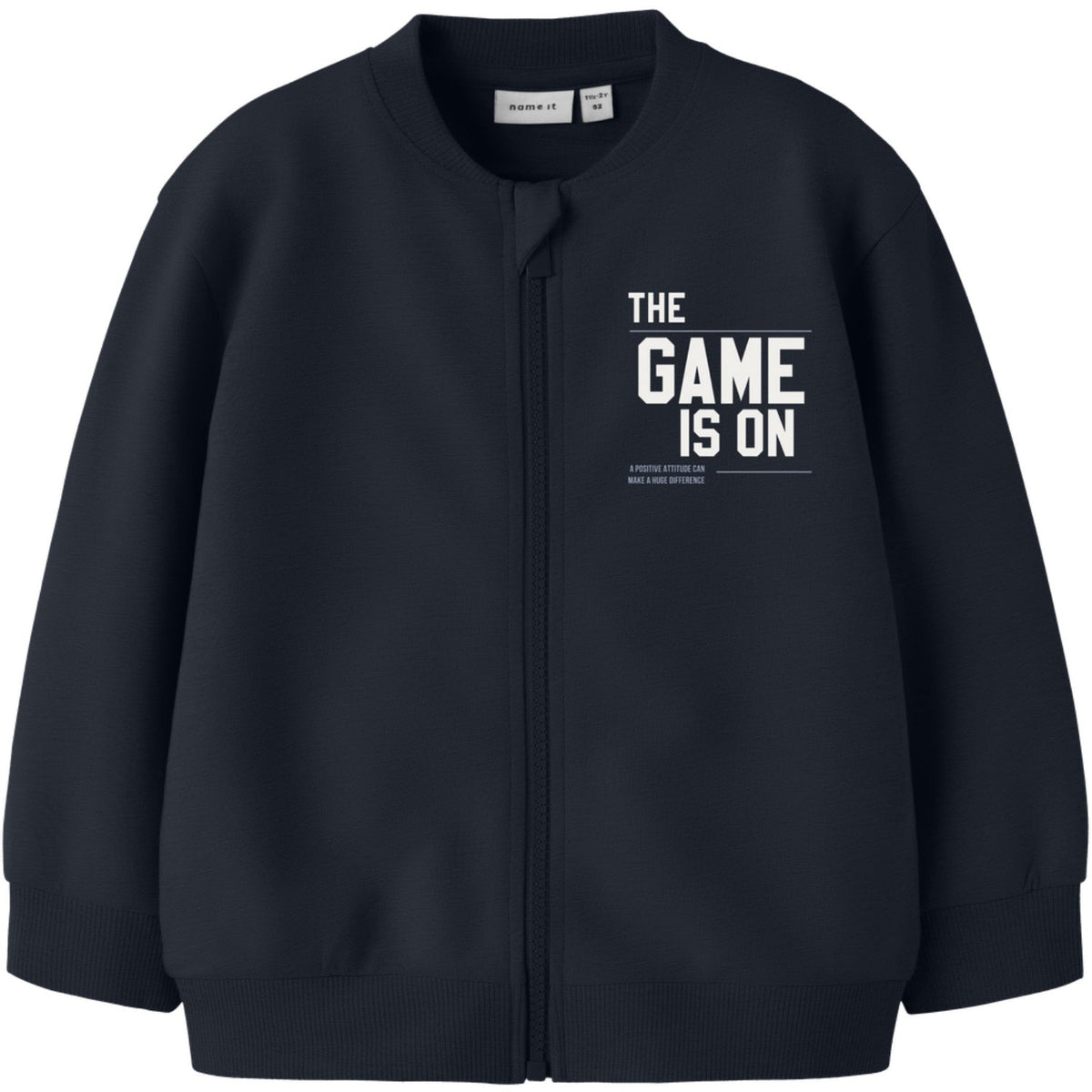 Name It Navy Blazer Nmmdalm Ls Nreg Sweat Card Unb