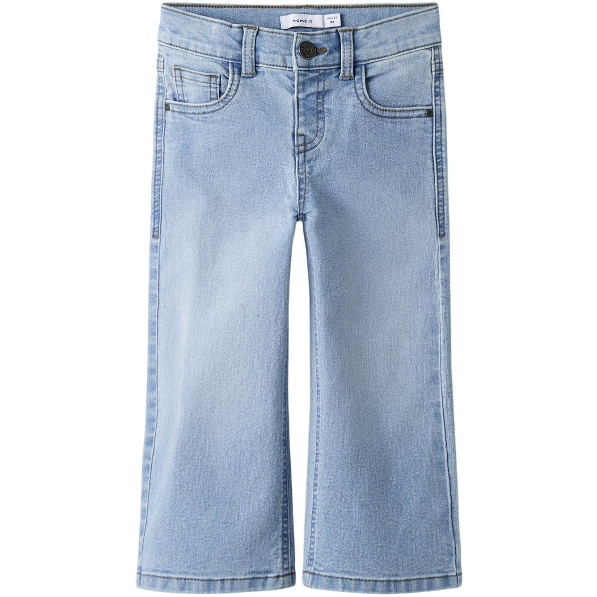 Name It Light Blue Denim Nmfrose Wide Jeans 1061-Dt Tb