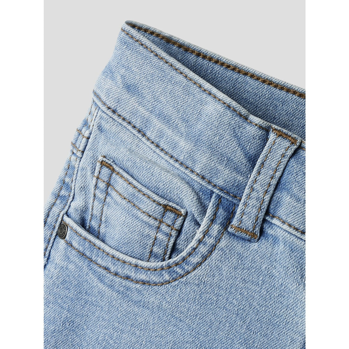 Name It Light Blue Denim Nmfrose Wide Jeans 1061-Dt Tb