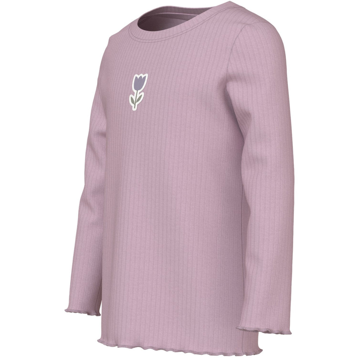 Name It Dawn Pink Tulip Nmfvemma Ls Slim Top