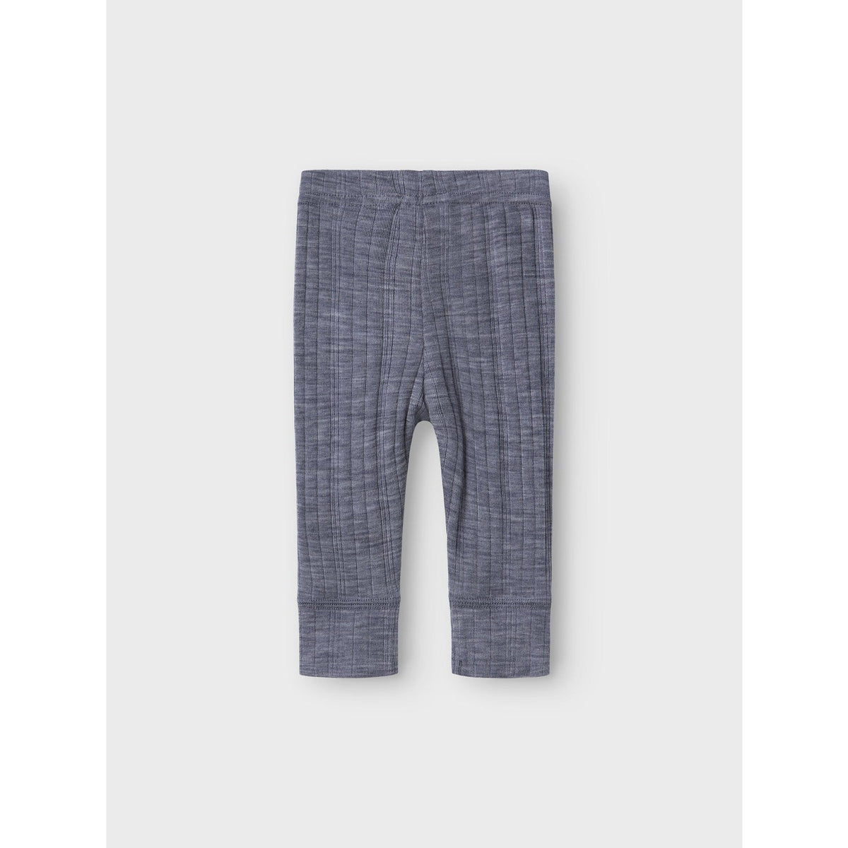 Name It Folkstone Gray Nbmwang Uld Needle Long Johns Solid Noos