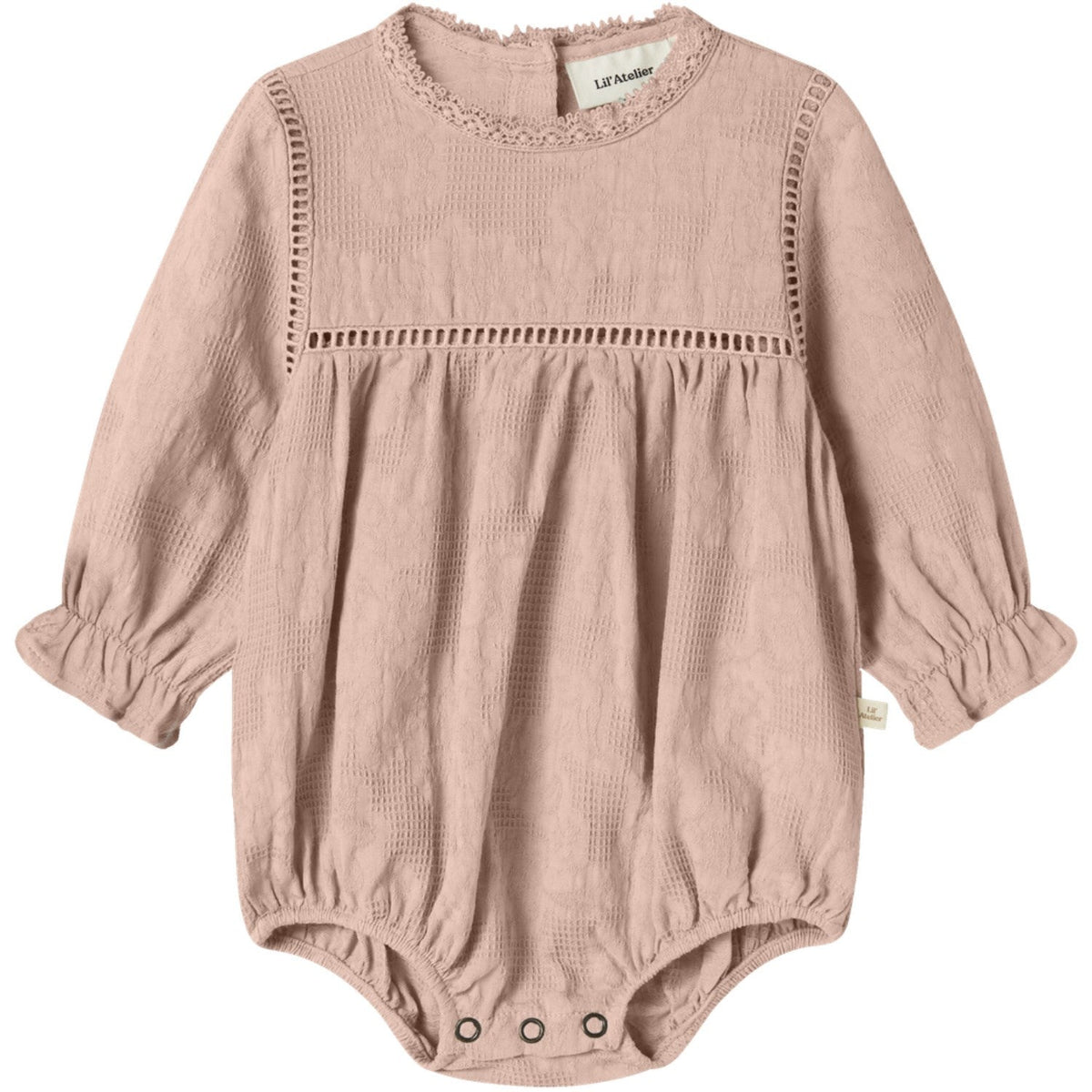 Lil'Atelier Cameo Rose Nbfofira Ls Loose Skjorte Dress Body Lil
