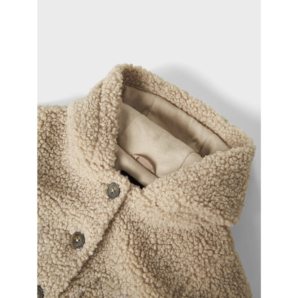 Name It Pure Cashmere Nbnmilo Teddy Jakke