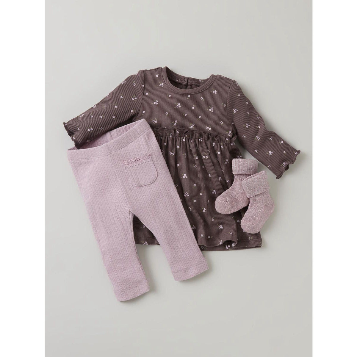 Name It Keepsake Lilac Nbfsiva Leggings