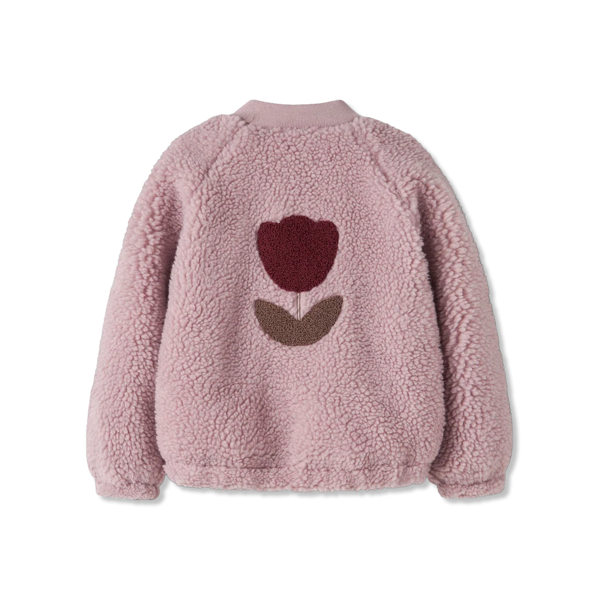 Name It Violet Ice Nmfmiffy Sherpa Jakke