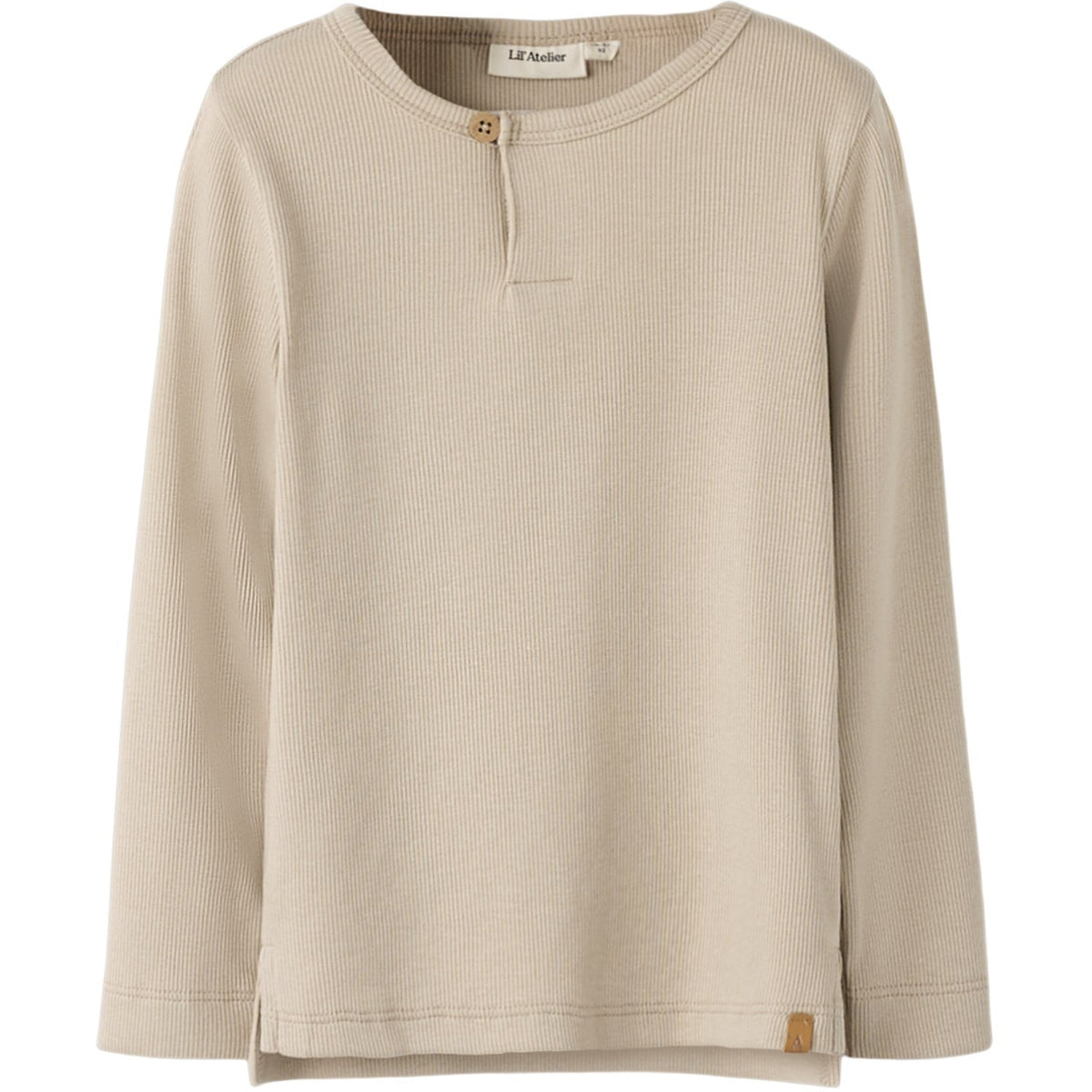 Lil'Atelier Oxford Tan Nmmlago Ls Slim Top Lil