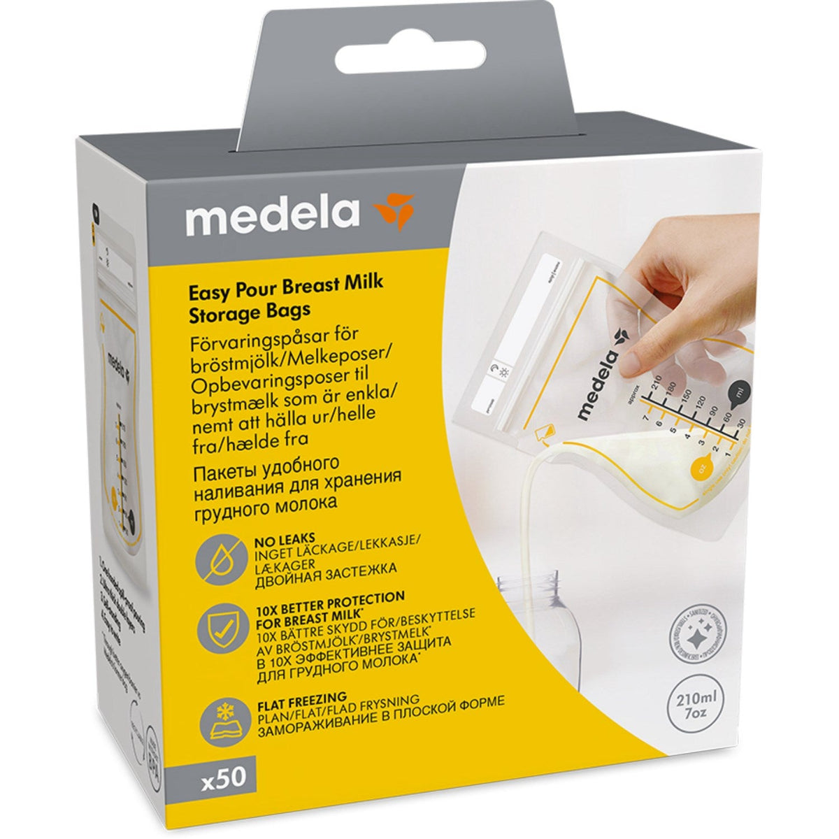 medela Easy Pour Opbevaringsposer Til Brystmælk