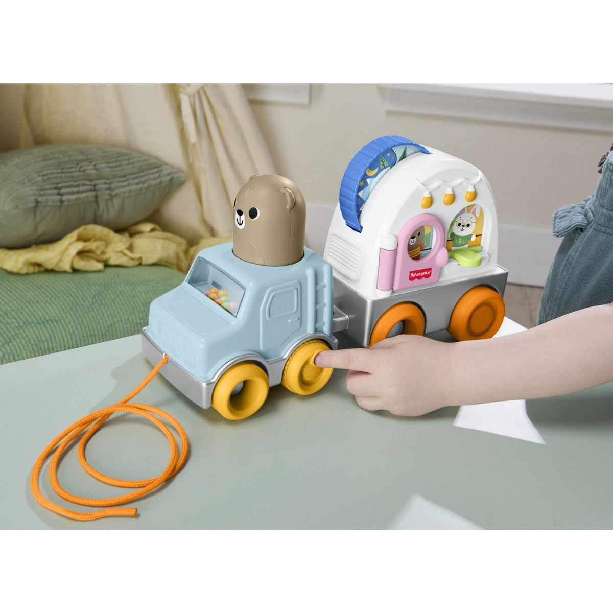 Fisher-Price® Opdager Træk-campingvogn