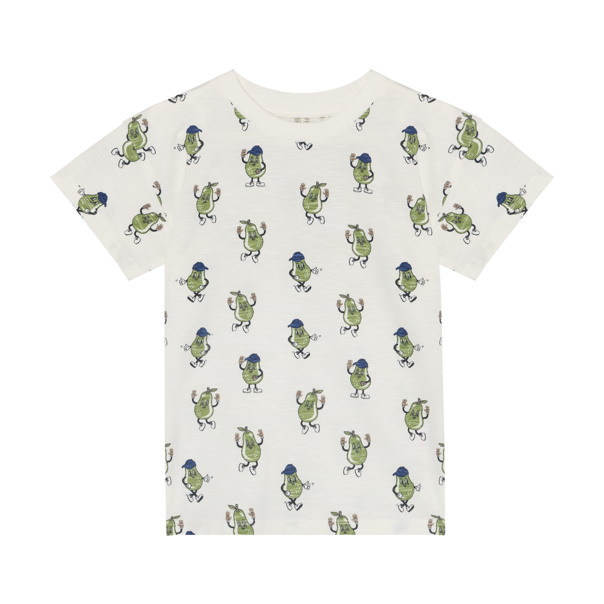 Minymo Hvid T-shirt med pærer 134303