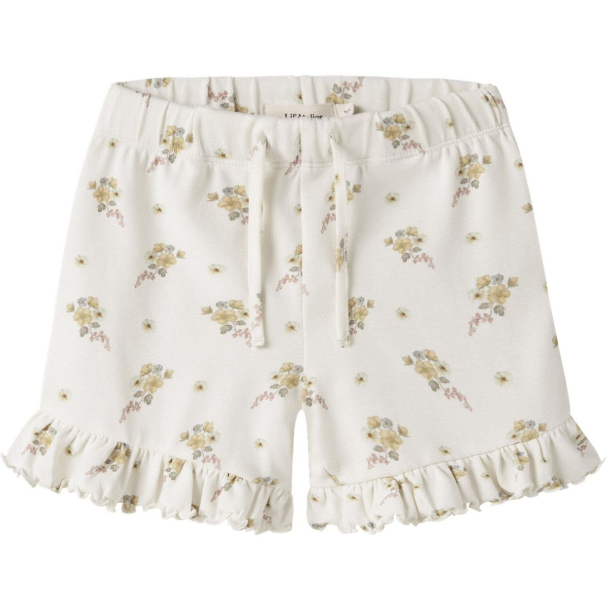 Lil'Atelier Coconut Milk Flower Nmfgayo Sen Shorts Lil