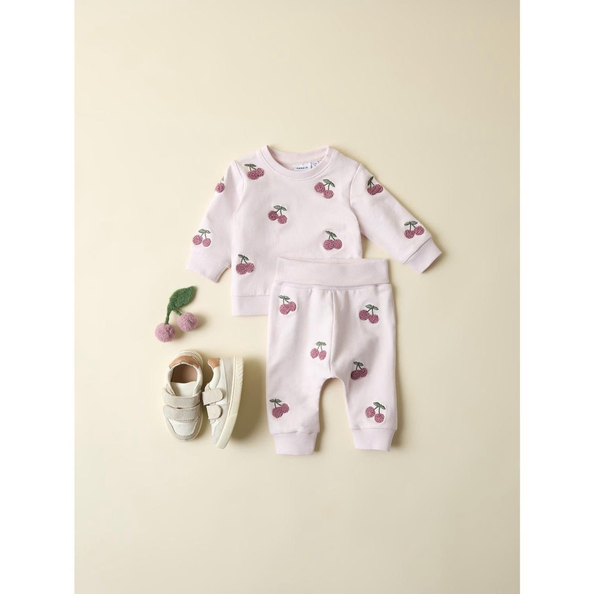 Name It Cradle Pink Nbffairy Ls Light Sweat Unb