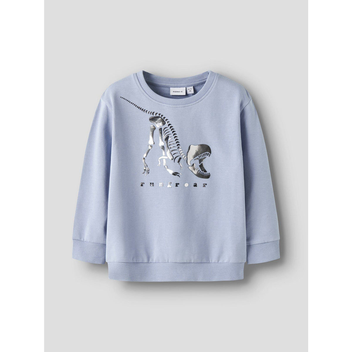 Name It Blue Fog Nmmfinn Ls Nreg Sweat Unb Box
