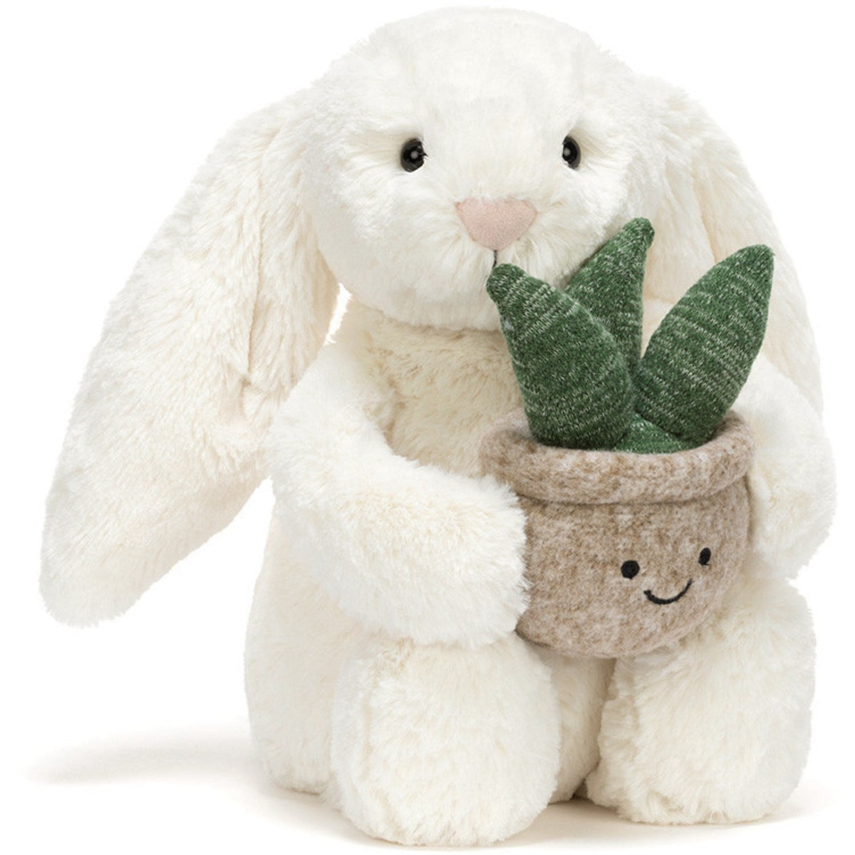 Jellycat Cream Bunny With Plant