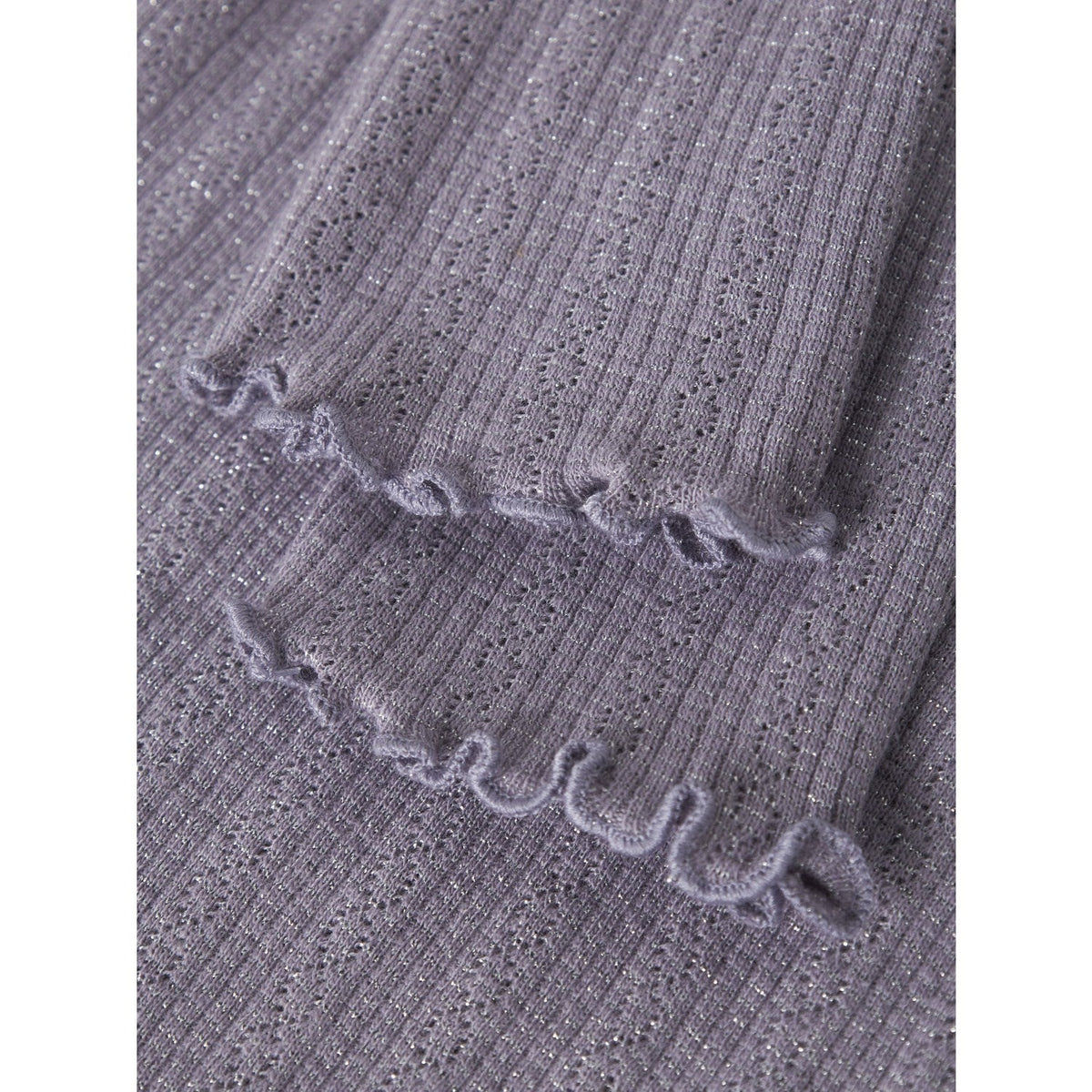 Name It Lavender Gray Melange Nmfblitta Slim Leggings