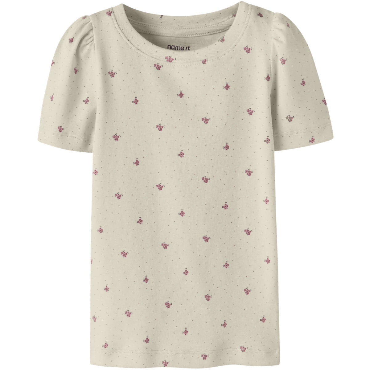 Name It Almond Milk Nmfhannis Ss Xsl Top