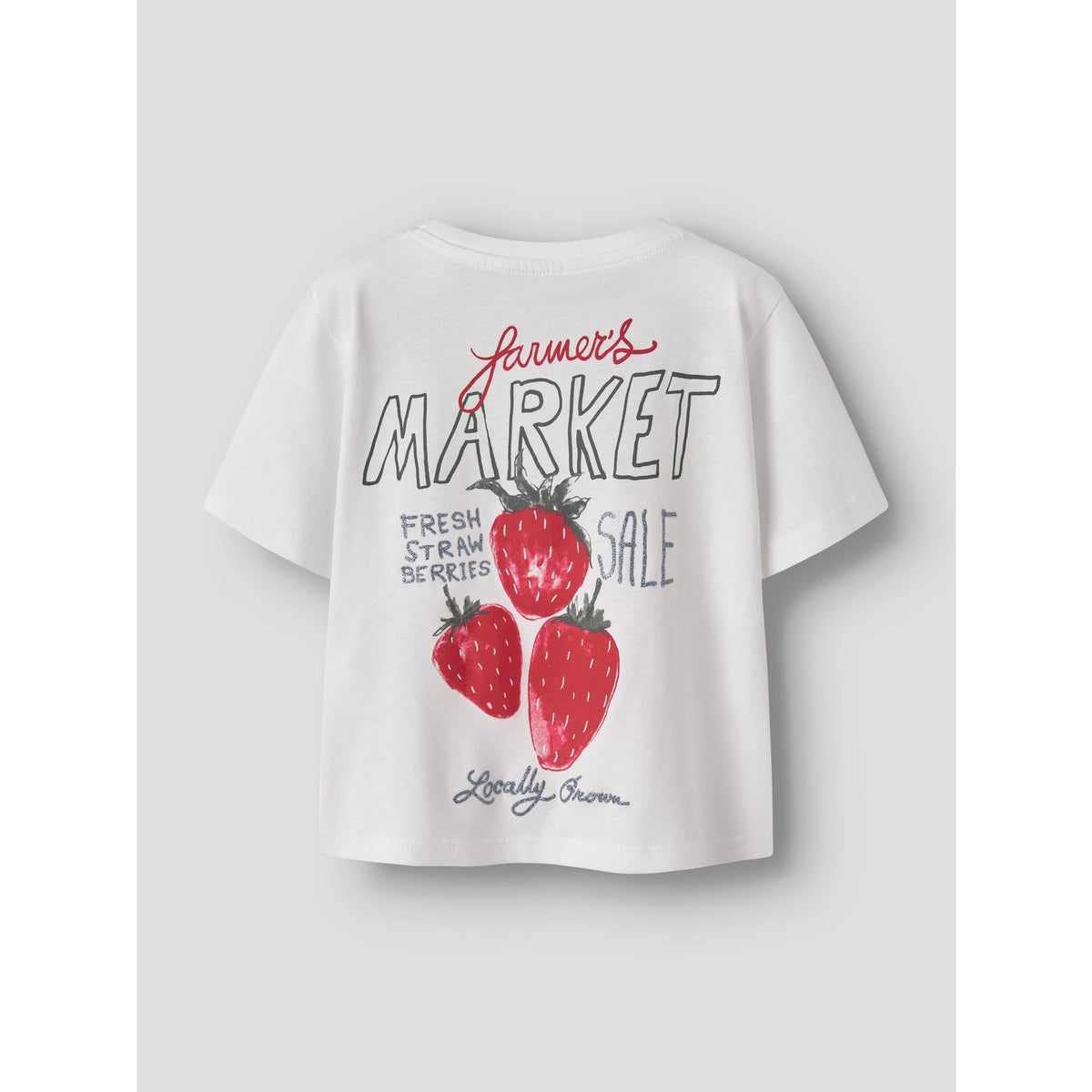 Name It Bright White Nmfjaysline Ss Nreg Top Box