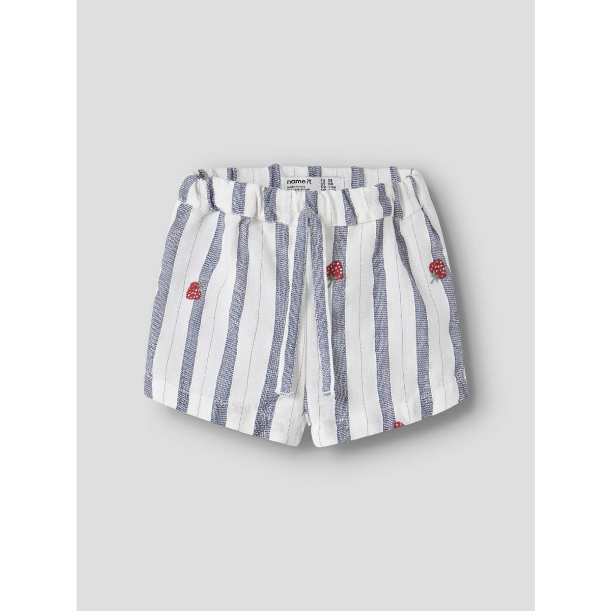 Name It Purple Impression Nmfjelena Shorts