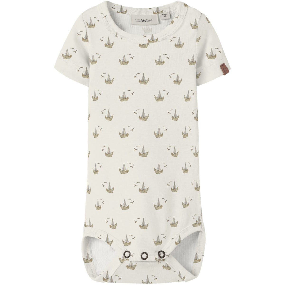 Lil'Atelier Coconut Milk Boat Nbmgayo Sor Ss Slim Body Lil