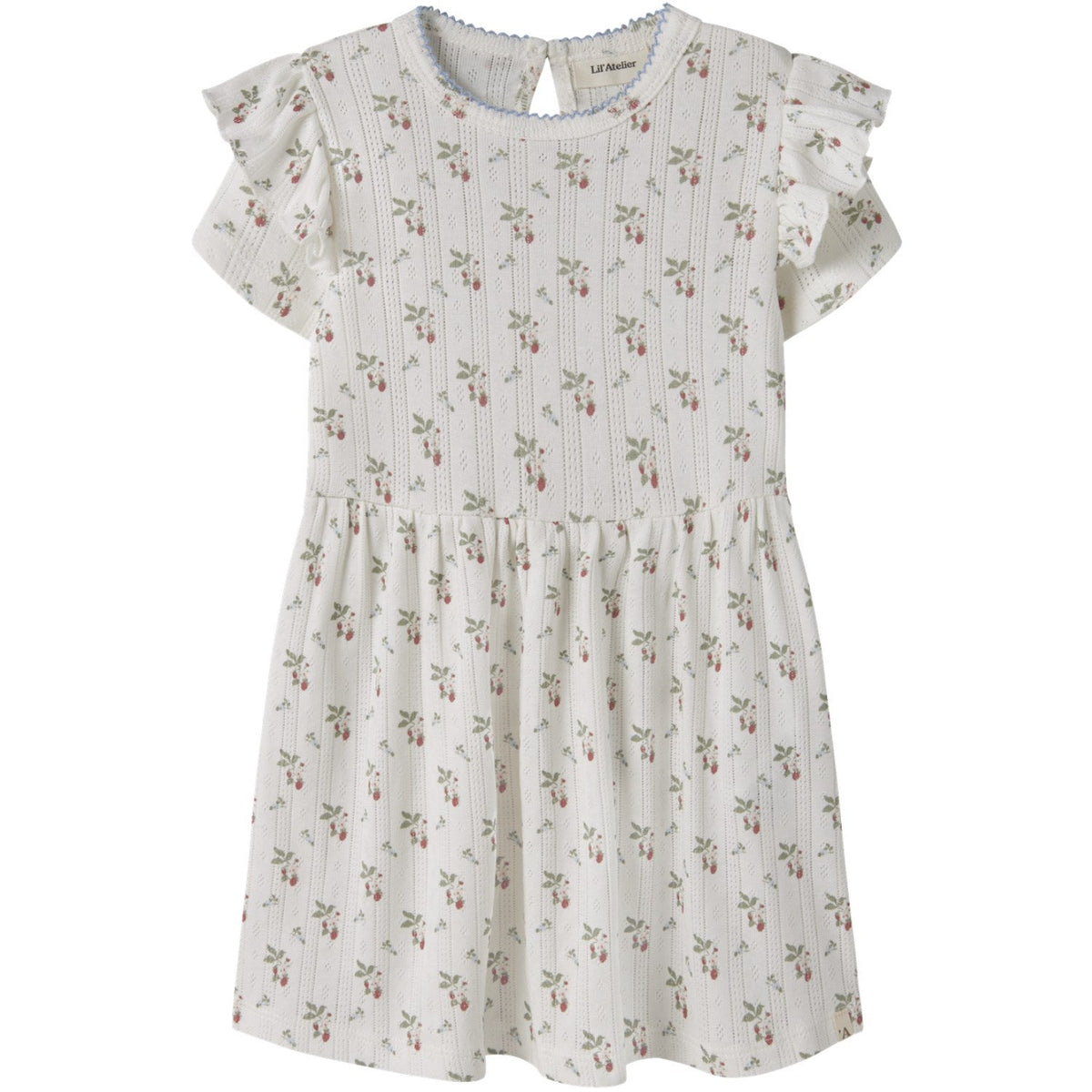 Lil'Atelier Coconut Milk Strawberry Nmfrachello Duna Ss Kjole Lil