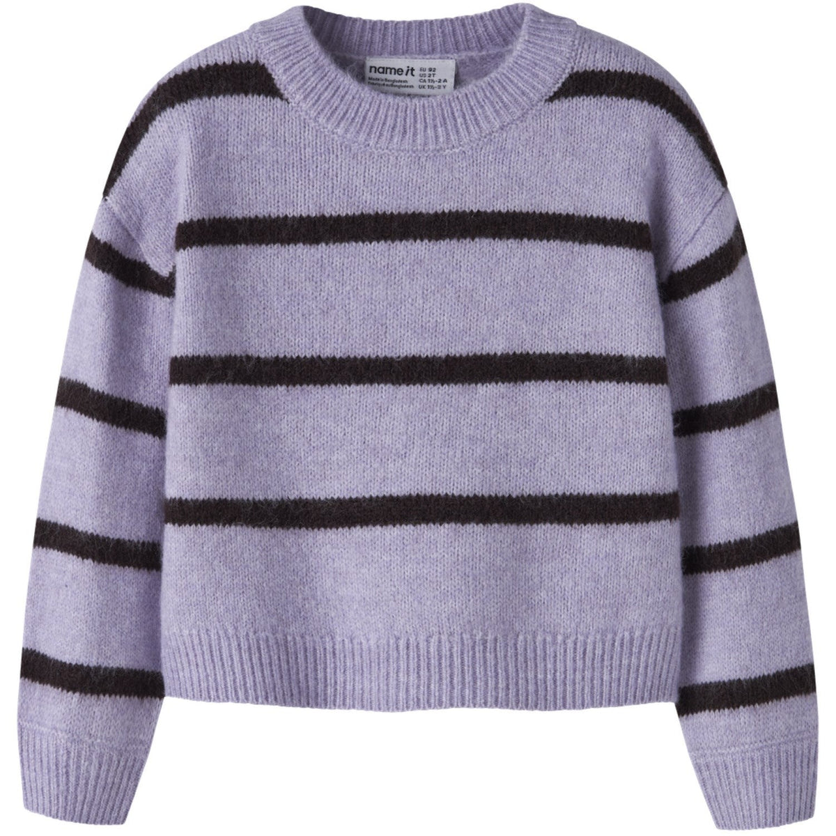 Name It Heirloom Lilac Chocolate Plum Nmfolenska Ls Strik