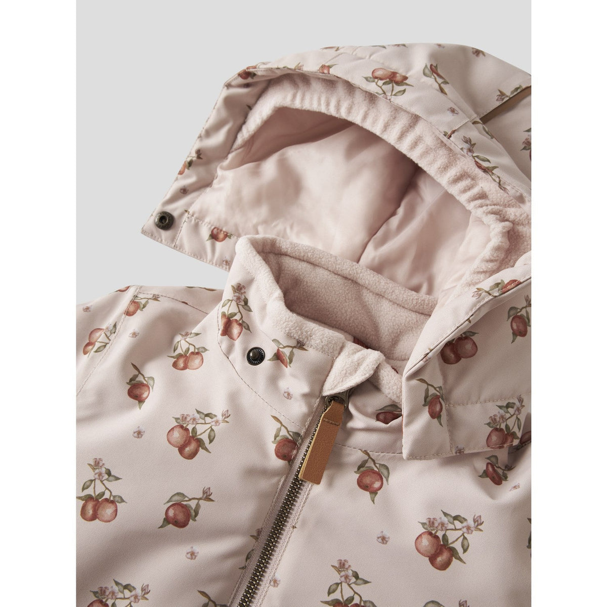 Lil'Atelier Hushed Violet Apples Nmflasnow10 Flyverdragt Aop Fo Lil