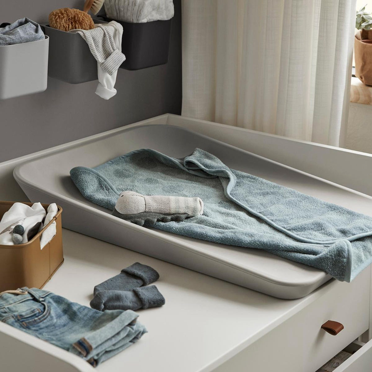 Leander Matty Puslepude Pearl Grey