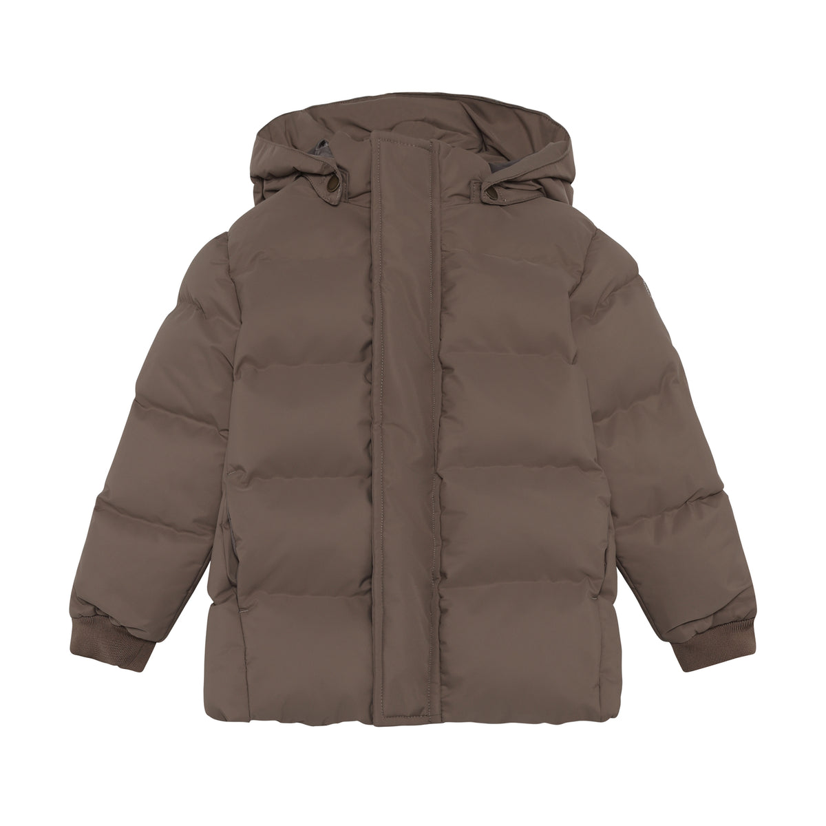 EnFant Vinterjakke Quilt, Solid - Pine Bark