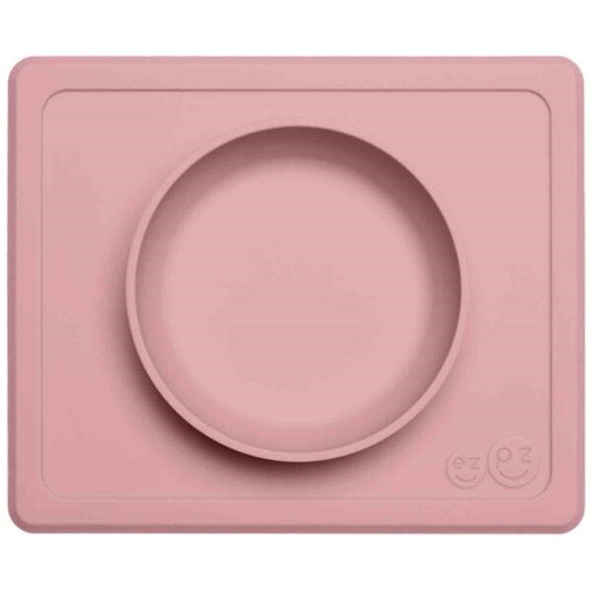 EZPZ Happy Mini Bowl Dækkeserviet + Bowl in One Rose