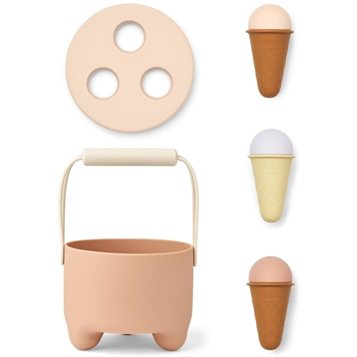 Liewood Fleur Dessertsæt Tuscany Rose Multi Mix