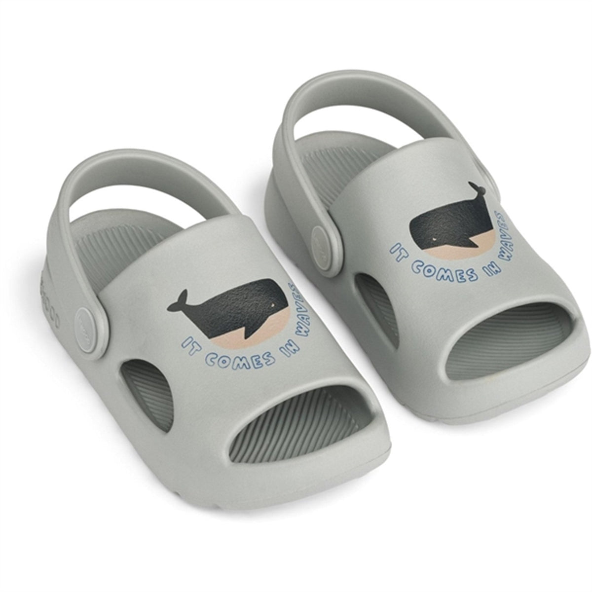Liewood Morris Sandaler Whales Cloud Blue