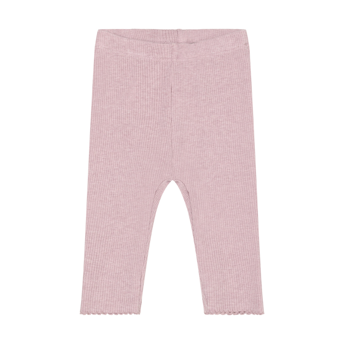 Leggings Melange Rib - Pale Mauve Melange