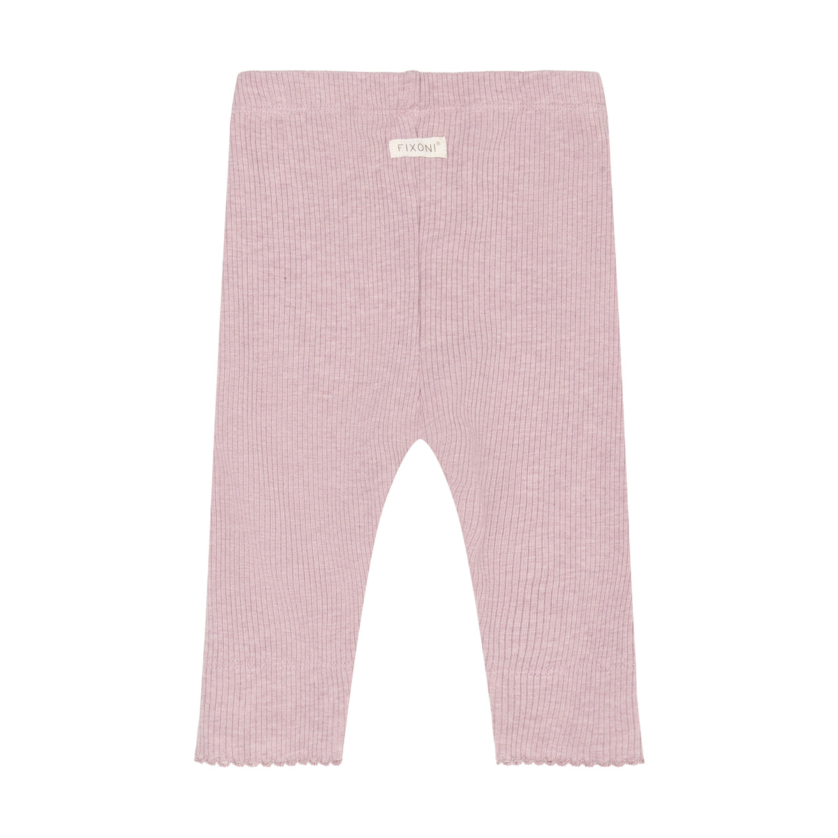 Leggings Melange Rib - Pale Mauve Melange