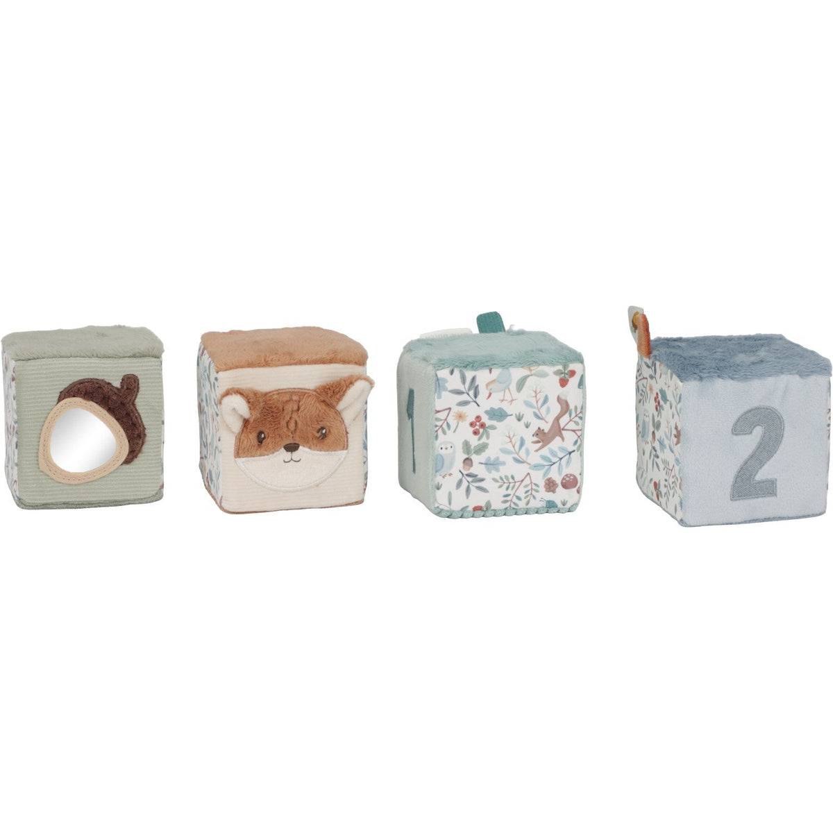 Little Dutch Forest Friends Blue Aktivitetsterninger 4-Pak