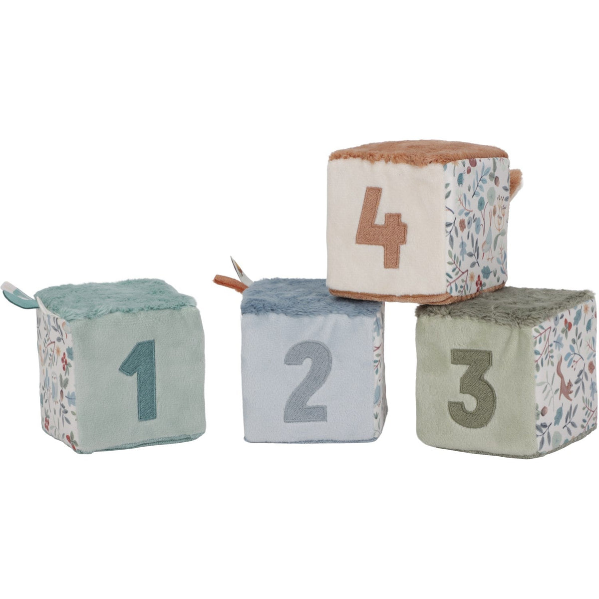 Little Dutch Forest Friends Blue Aktivitetsterninger 4-Pak