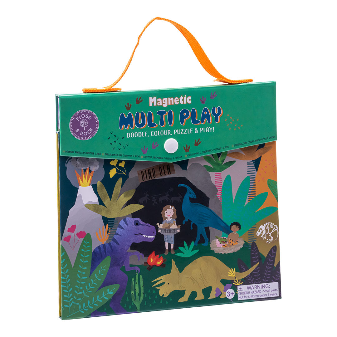 Floss & Rock - Magnetisk Multi Play - Dino