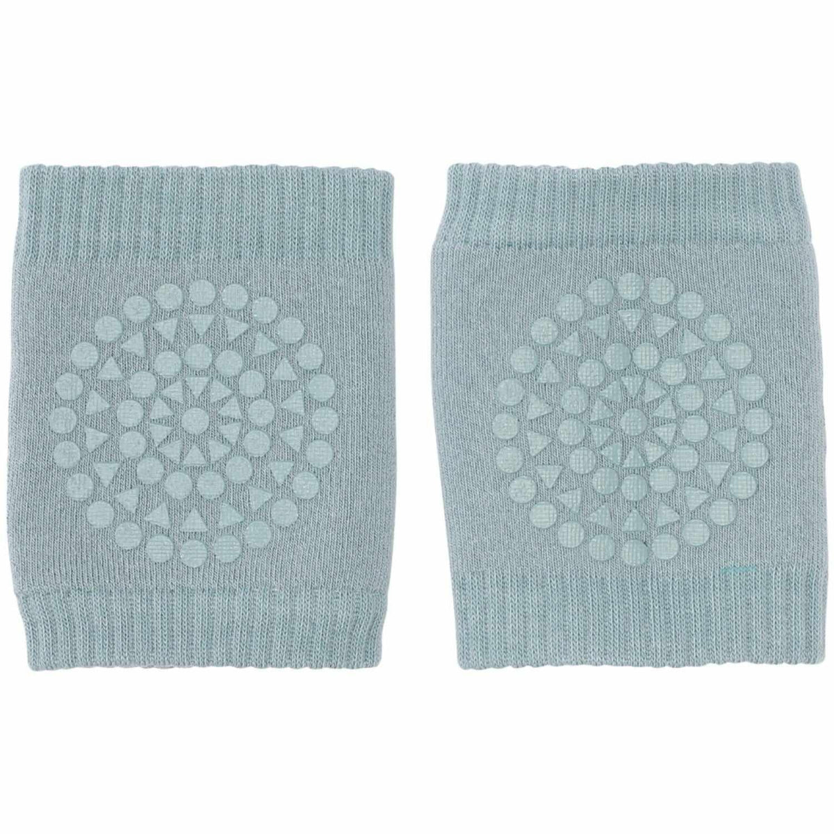 Gobabygo Dusty Blue Crawling Knæbeskyttere Organic Terry Bomuld