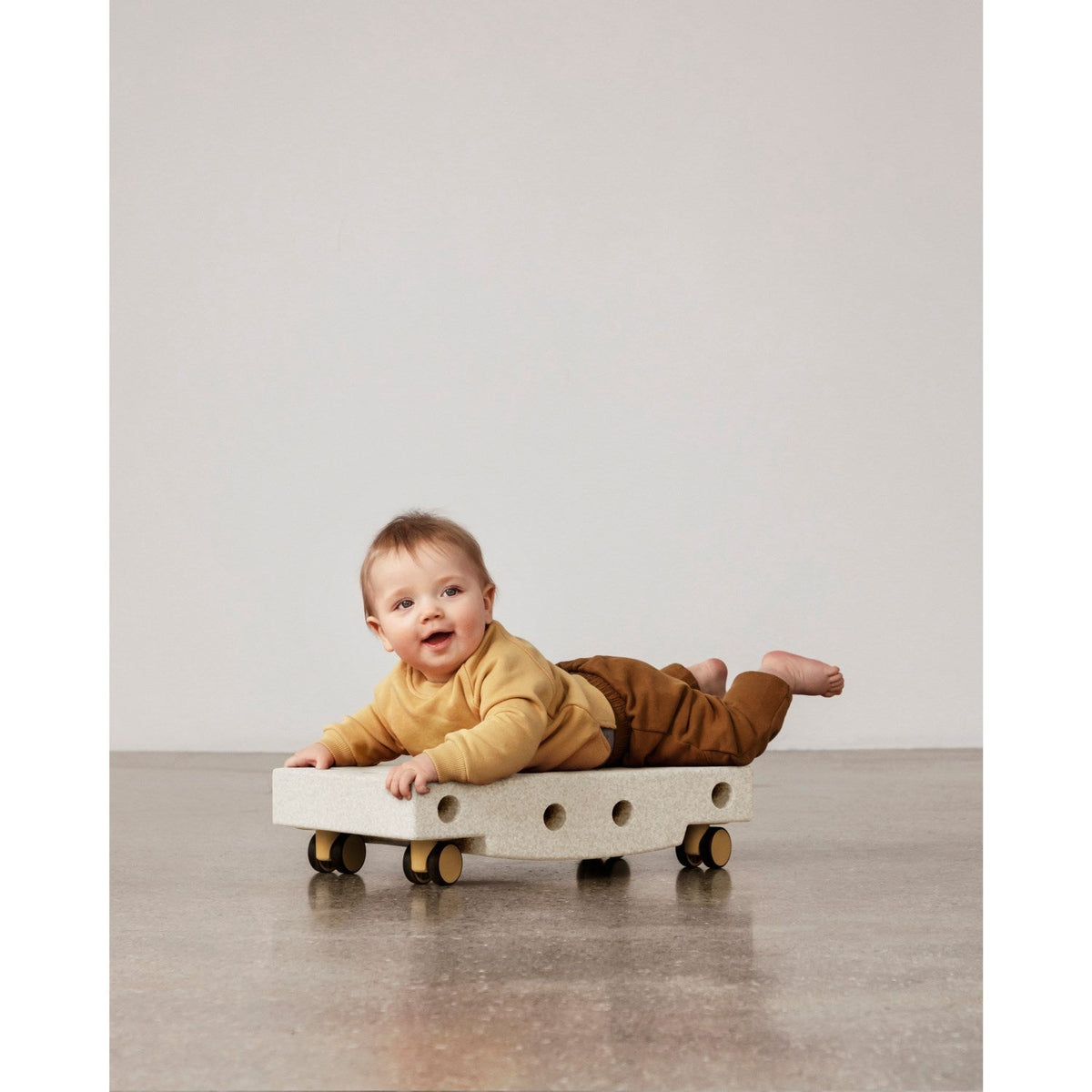 MODU Rullebræt Sand Grey/Honey Yellow