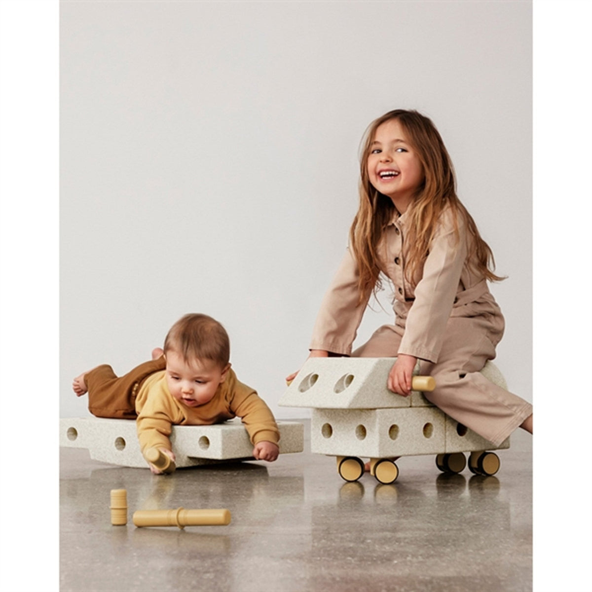 MODU Explorer set Sand Grey/Honey Yellow