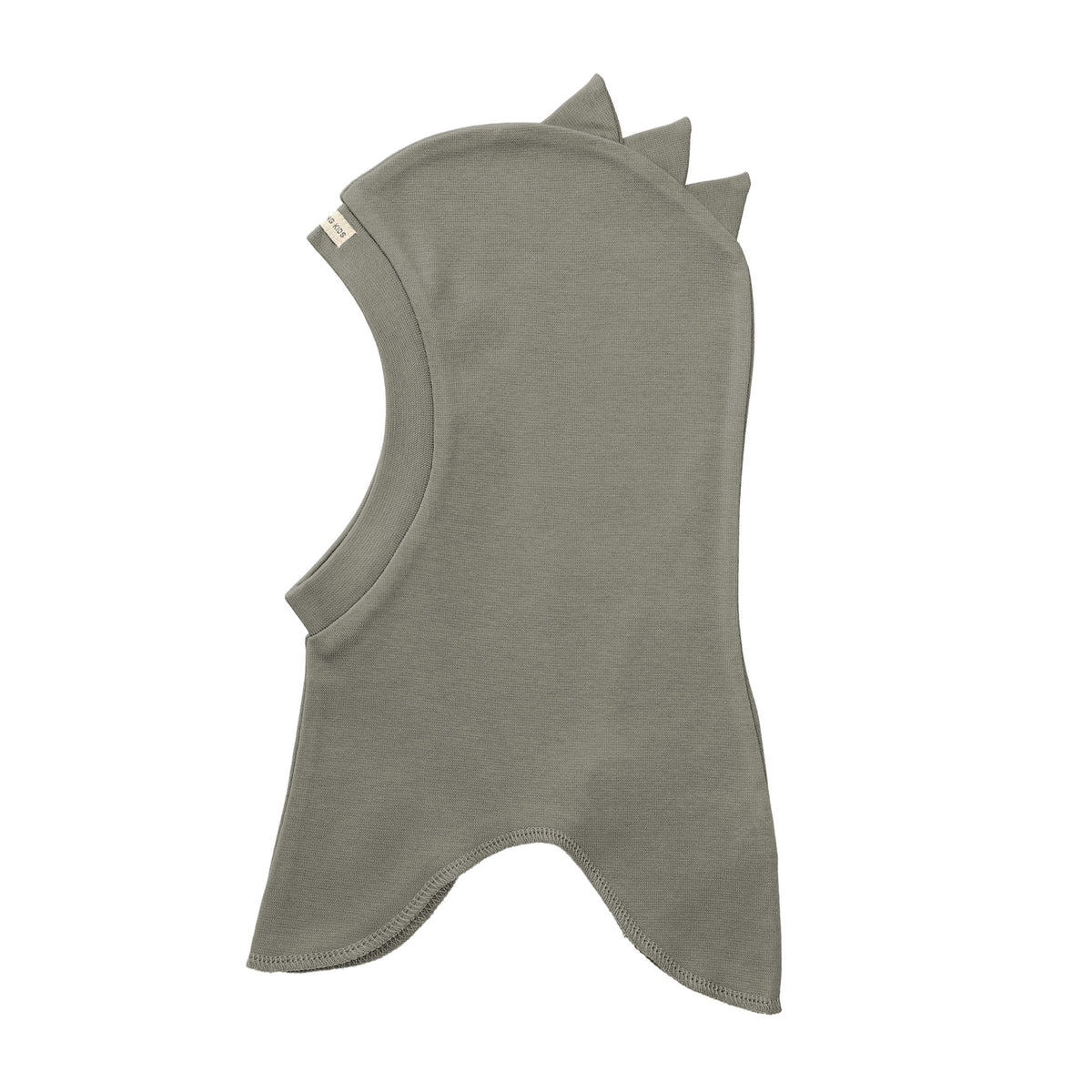 Racing Kids Bomuld Rund 1-lags Elefanthue Dusty Green m/Dino