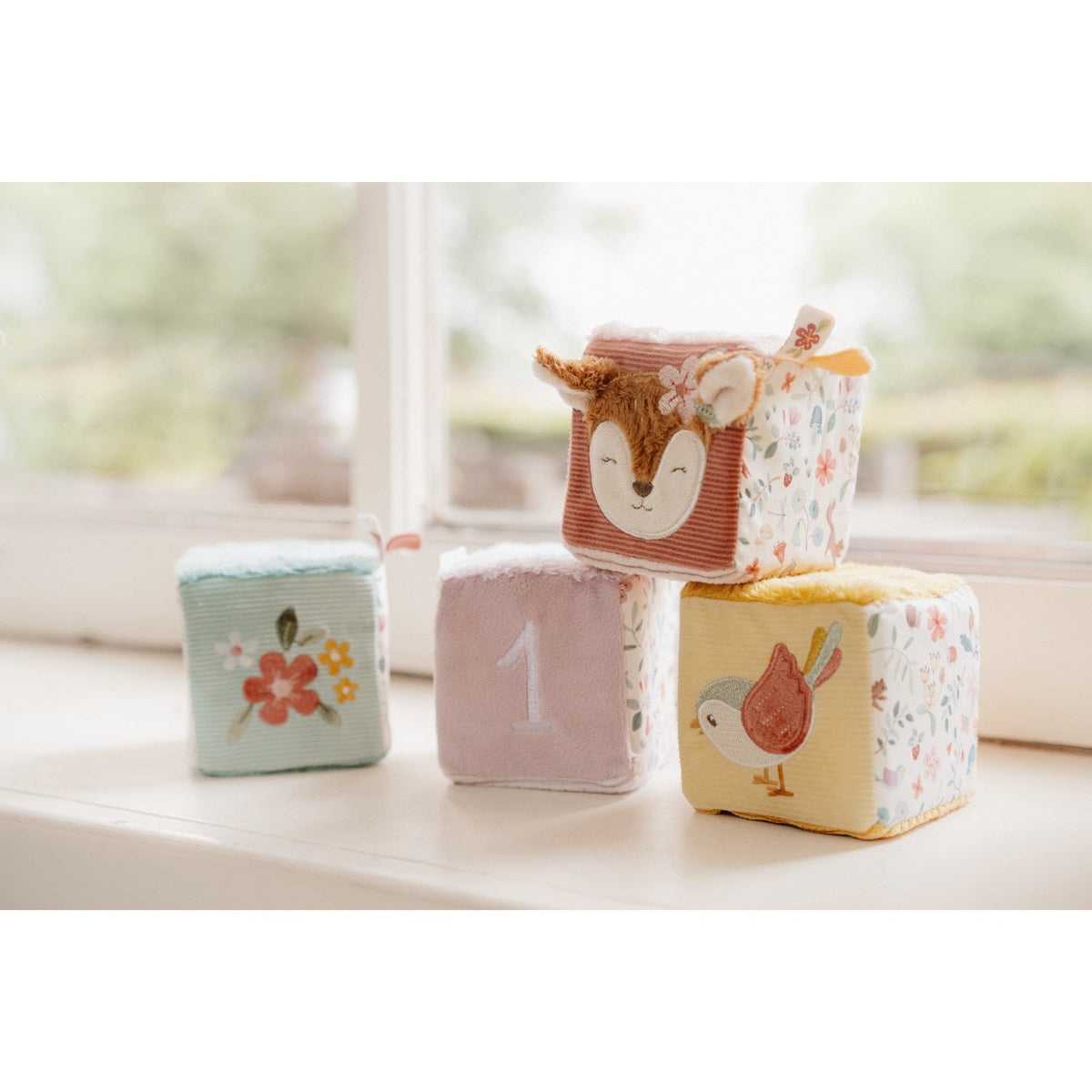 Little Dutch Fairy Garden Pink Plys Terninger