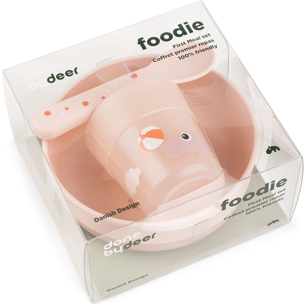 DonebyDeer Foodie Første Spisesæt Playground Pudder