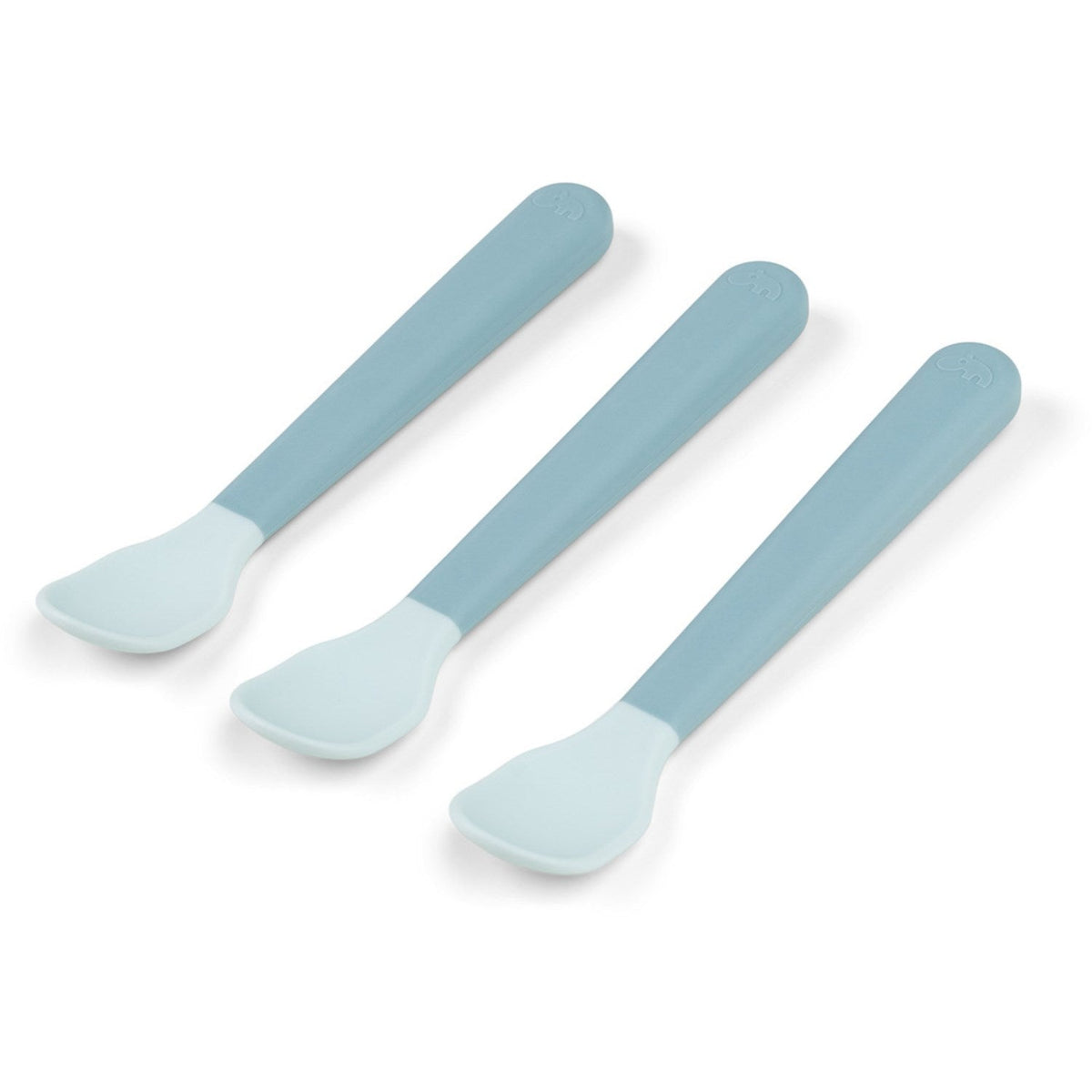 DonebyDeer Foodie Easy-Grip Babyske 3-Pak Blå
